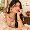Elegant Ruby Jewellery Set